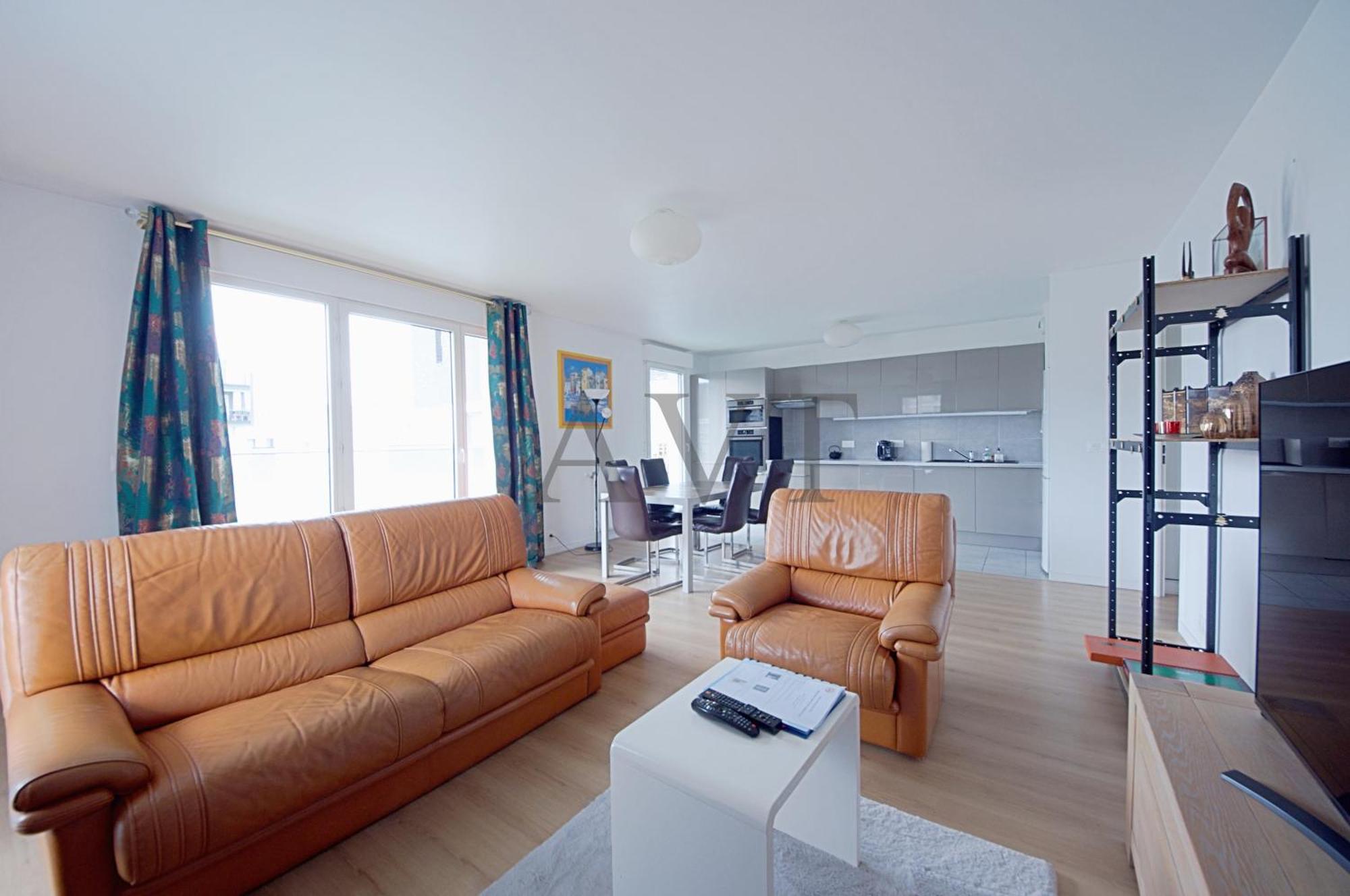 Appartement 87 M2 - 3 Chambres - 6 Personnes - Proche Paris - Parking Gratuit Asnières Εξωτερικό φωτογραφία